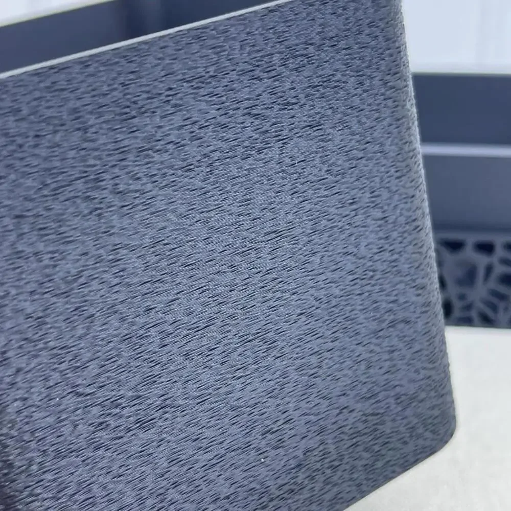 Modern Planter Pot, Vori Square Planter, Textured Flower Pot